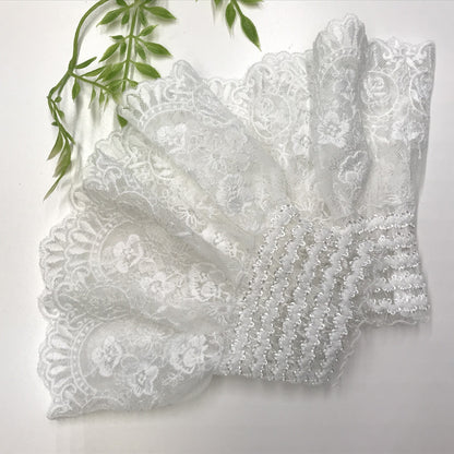 Flower lace cuffs