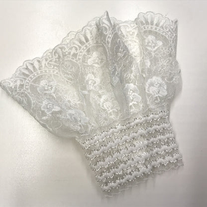 Flower lace cuffs