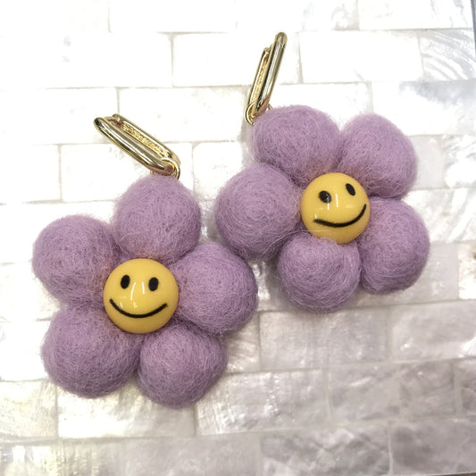 Flower power earrings